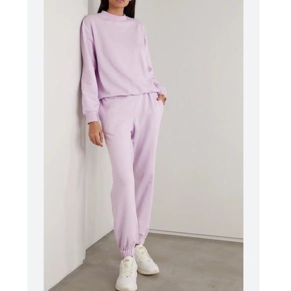 Sleeper Joggers Diana Athpleasure Cotton Jersey in Pink - Picture 3 of 8